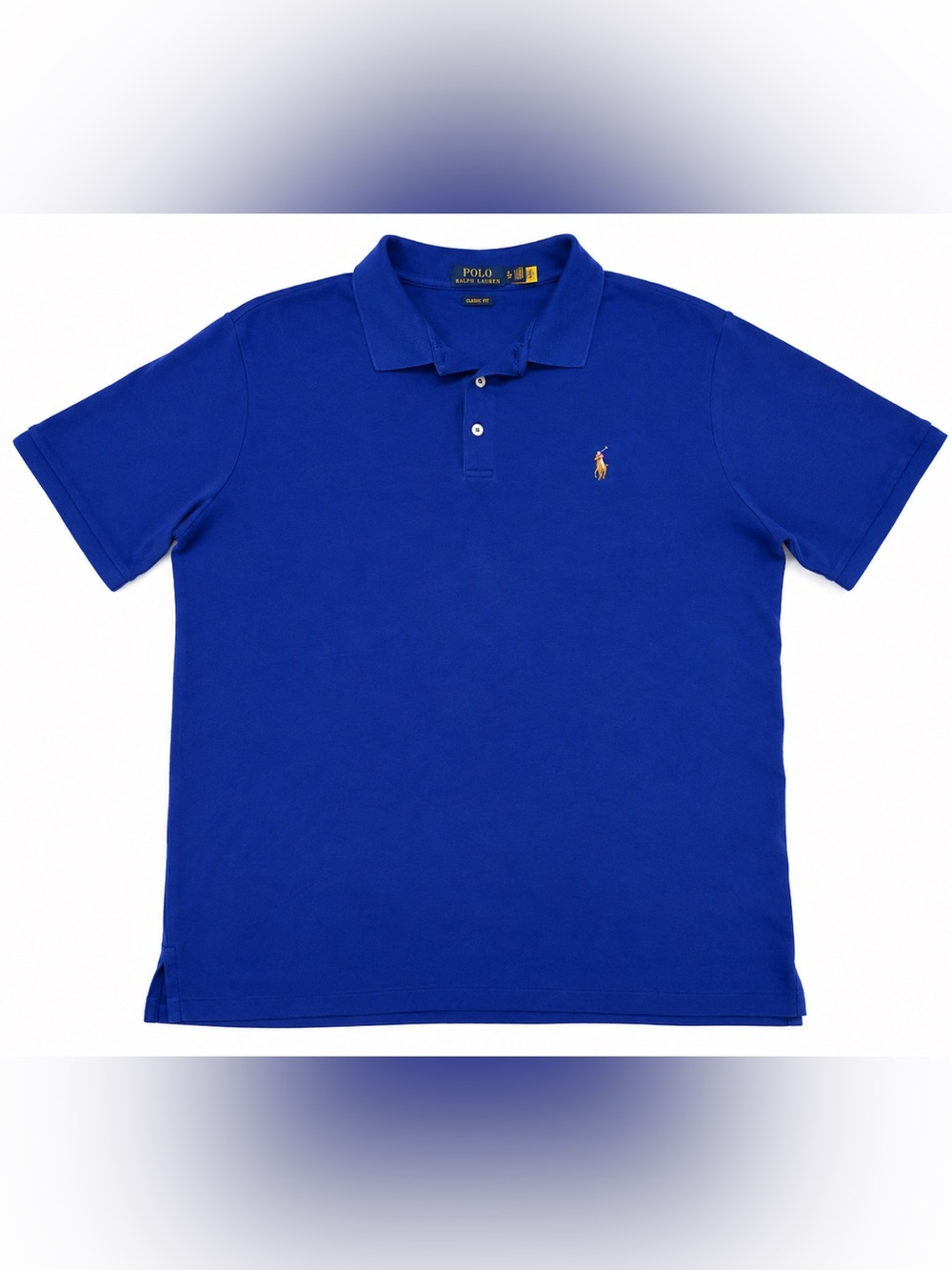 Polo Ralph Lauren Men’s XL Classic Fit Blue Short Sleeve Pony Logo Polo